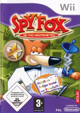 Spy Fox in Dry Cereal box cover front